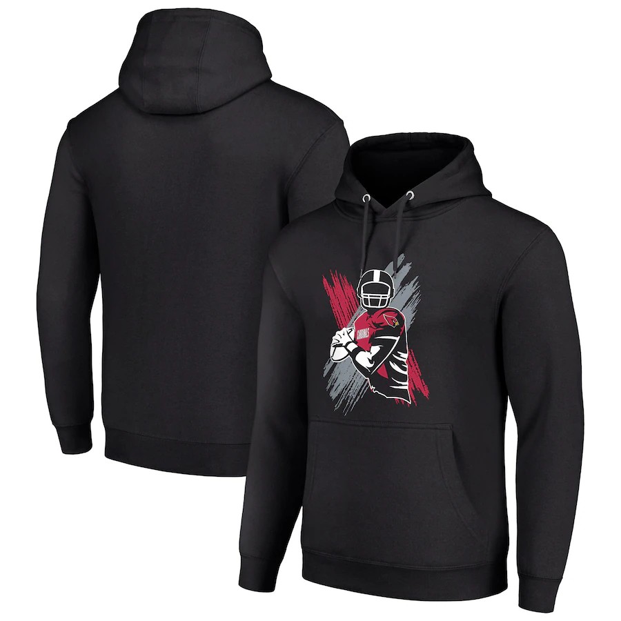 Men arizona cardinals black NFL 2024 hoodie